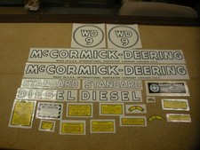 IHC Mc Cormick Deering  WD9