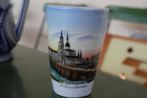Antiker porzellan becher - antiker,