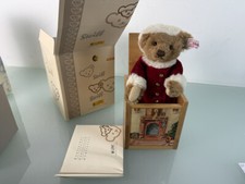Steiff Tier 038419 Santa in the Box 23 cm Top Zustand   
