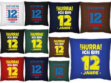 12.Geburtstag Kissen - Kinder
