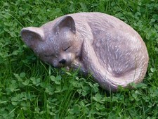 Steinfigur Tierfigur Katze