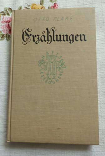 Erzählungen otto flake - otto,