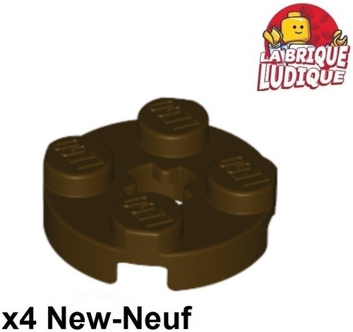 Lego plate round runde - 4x,