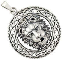 Löwenkopf keltisches Muster