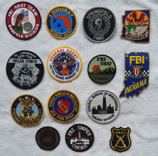 14 x FBI Konvolut Police Patch
