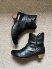 Think! AIDA Gr. 42,5 Stiefel Stiefelette schwarz, TOP Zustand