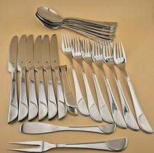 WMF SOLO Dessertbesteck / Frühstücksbesteck + Vorspeiselöffel 21 Teile Gebraucht