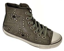 ASH ● Chucks Sneaker Mod. FLASH Leder  Nieten Straß  28 29 30 32 NEU m. Et.