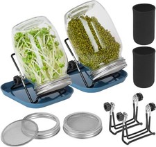 Sprossenglas Keimglas 2er Set