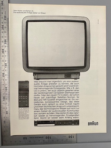 Braun audiovisuelle anlage - audiovisuelle,