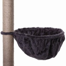 B-Ware: lionto 2er Set Liegemulden für Kratzbäume, 40cm Ø, 25cm Tiefe grau