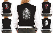 Damen College Jacke - Collegejacke Marilyn Monroe Motiv - Marilyn Jacke Frauen