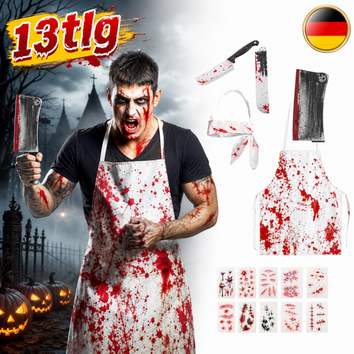 Halloween metzger kostüm - halloween,