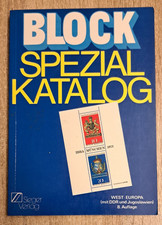 Block Spezial Katalog West - Europa  (mit DDR und Jugoslawien) 8.Auflage