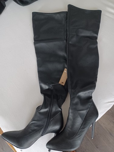 Overknee stiefel schwarz - stiefel,,