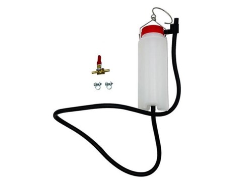 Prüfstand tank mit - mit, benzinhahn