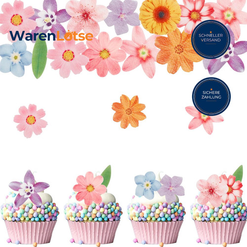 Essbare blumen stück - blumen, 50