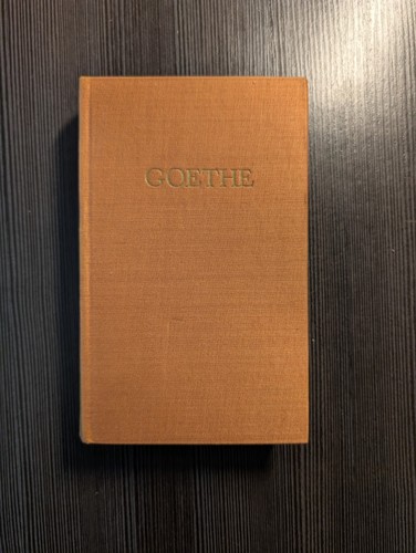 744 goethe gesammelte - -, goethe-