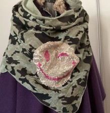 Smiley XXL Schal Fashion Art 