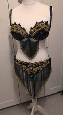 Bauchtanz Set Kostüm: BH &