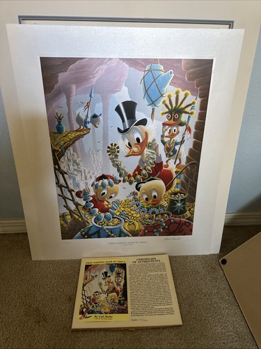 Defective carl barks signed - defective,