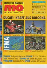 Motorrad-Magazin : Nr. 09/1992
