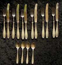 Alpacca Dessert-Besteck (16 tlg) aus Omas Schrank