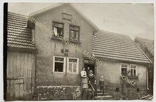 orig. Foto AK Frankfurt am Main 1914 Haus Gebäude Familie Hof Schindeln Hessen