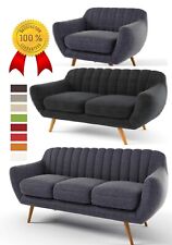 RETRO SET SOFA SESSEL 2 SITZER