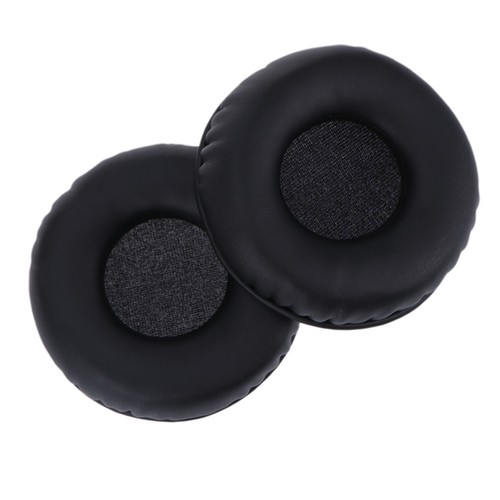 Black durable ear cushions - durable, pu
