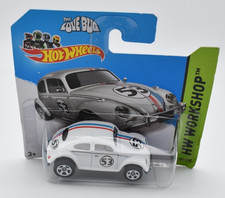Hot Wheels 191/2014 VW Volkswagen Käfer Herbie Love Bug HW Workshop. kurze Karte