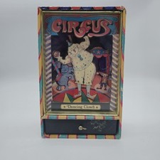 Tanzender Dancing Clown Zirkus  Vintage  Spieluhr Schmuckkasten TOP