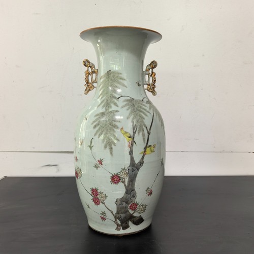 Alte chinesische vase blumen - alte,