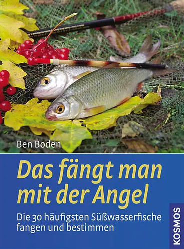 Das fängt man mit der - , angel
