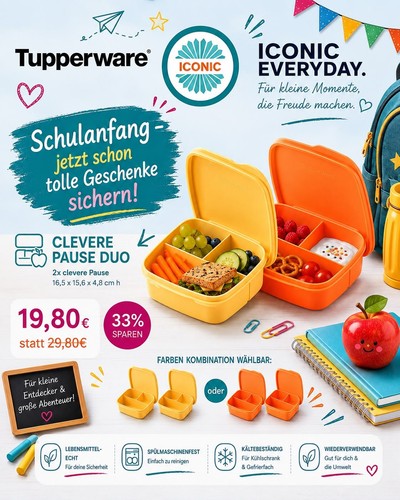 Tupperware iconic clevere - tupperware,