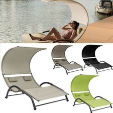 Doppel-Sonnenliege Gartenliege
