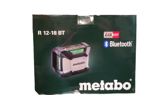 Metabo akku baustellenradio - akku-baustellenradio, r