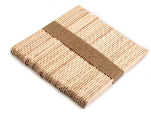 Eisstiele holzspatel 9x11 4 - holzspatel, 0,9x11,4