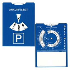 Parkscheibe mit integriertem