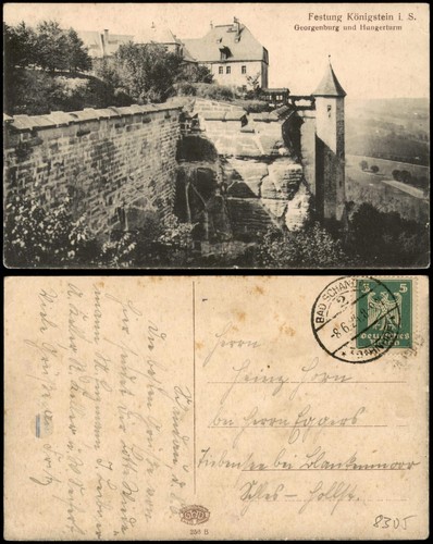 Königstein sächsische - königstein, (sächsische