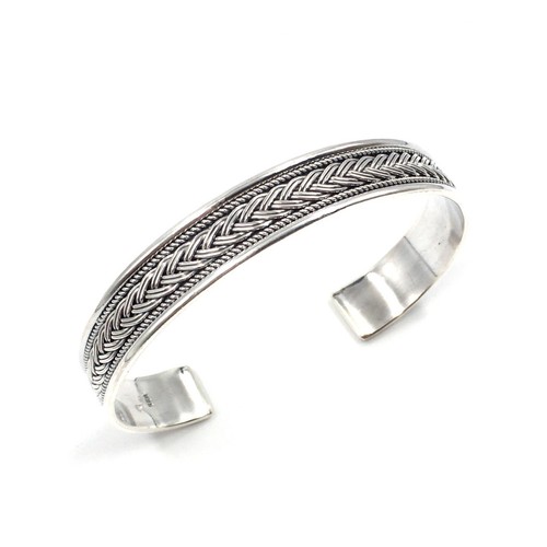 925 silber armreif massiv 11mm - 925,