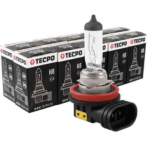 10x tecpo halogen - h8,
