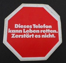 Werbe-Aufkleber Dieses Telefon