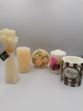 5x Kerzen 2.Wahl Restposten Duftkerze ohne OVP ca. 1,8 kg