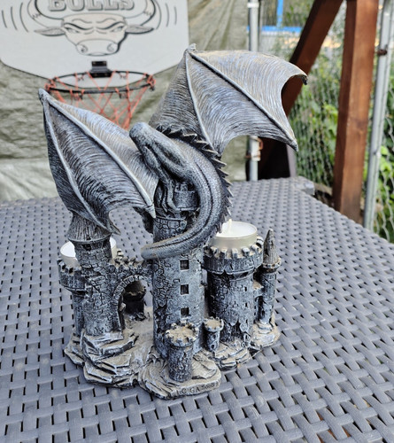 Drachen fantasy figur burg - drachen,