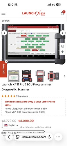 2023 launch x431 - pro, 5
