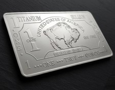 1 TroyOZ TITANBARREN BÜFFEL -