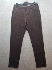 Beneto Maretti Chino Hose Braun Gr. 32 Slim Fit Stretch ,Herrenhose Elegant