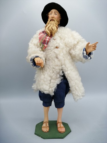 Krippenfigur bekleidet cm - krippenfigur,