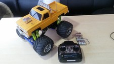 Tamiya Clod Buster 4x4x4 Chassis Twin Motor 4WD 1:10 RC Model selten Vintage Rar